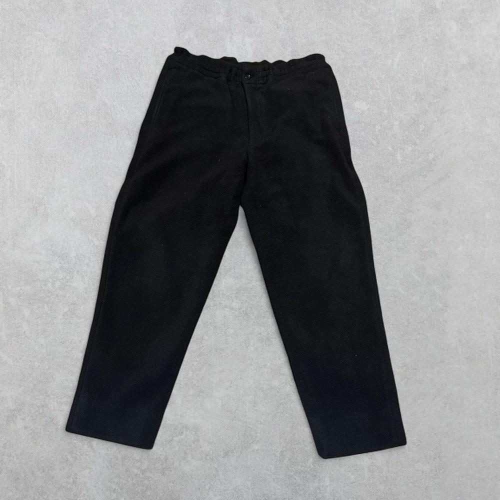 Comme des Garçons Homme Plus Black Fleece Sweatpants